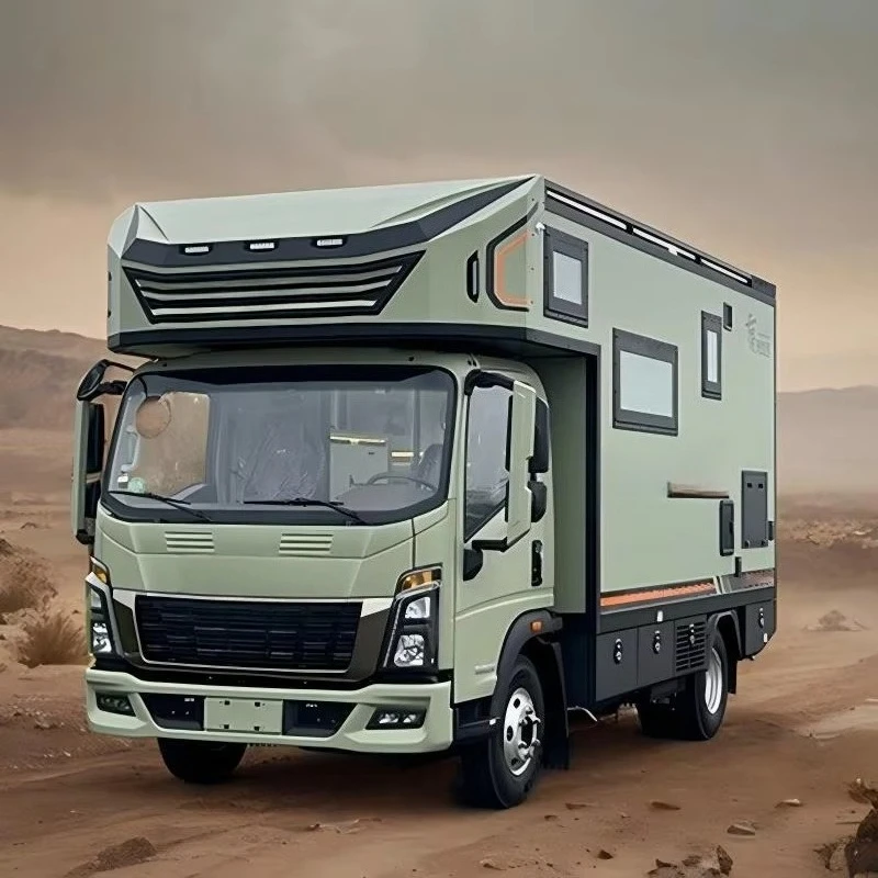 RV Camper Motorhome and Car Trailer for Touring for Your Motor Home Adventures
