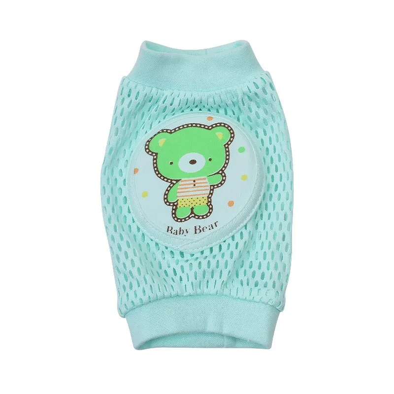 Protetores de Joelho para Bebês 1 Par - Proteção Fina para Verão, Equipamento Antiderrapante para Aprender a Andar para Bebês e Crianças Pequenas