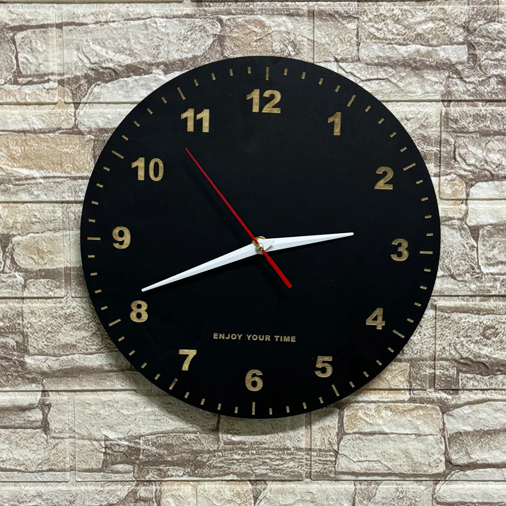 ZK50 الإبداعية بسيطة الإضاءة على مدار الساعة USB الجدار الخفيفة التحكم عن بعد الديكور الداخلي الملونة وحدة إضاءة LED ساعة حائط قطر 28 سنتيمتر