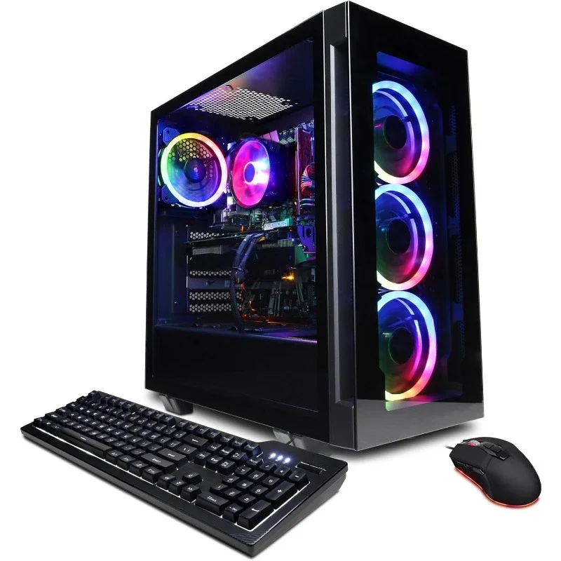 ゲーマーマスターゲーミングPC、AMD Ryzen 5 7600 3.8GHz、Wi-Fi対応、Windows 11 Home (GMA2700A)、ホーム。