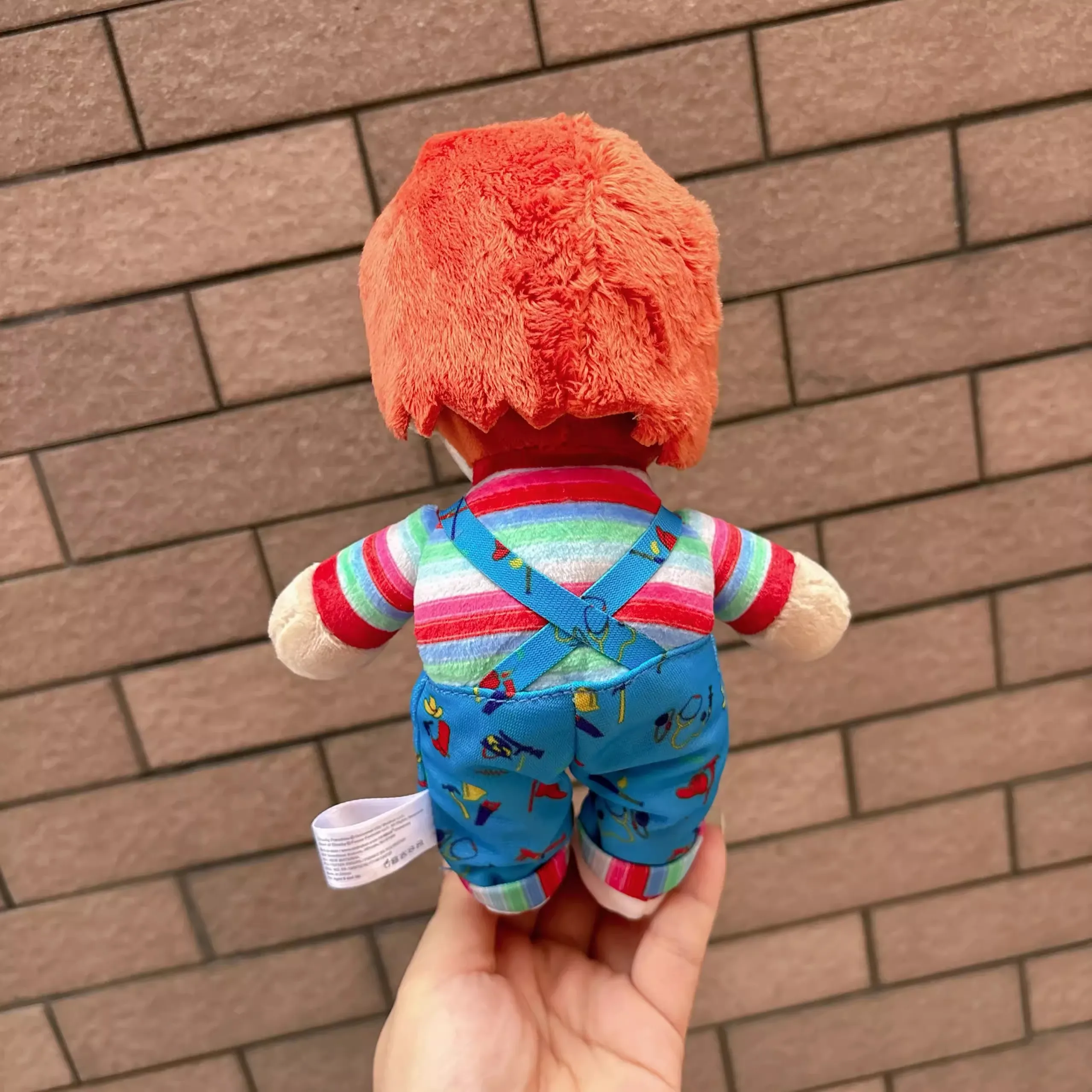 Mainan boneka anak laki-laki anak perempuan mewah Halloween Chucky film baru untuk anak-anak 15CM