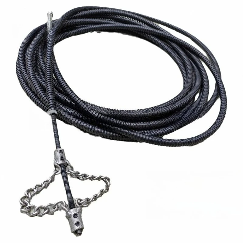 

Electric Sewer Dredging Special Tool Artifact Solid Chain Dredging Spring Oil Plugging Pipe Dredger