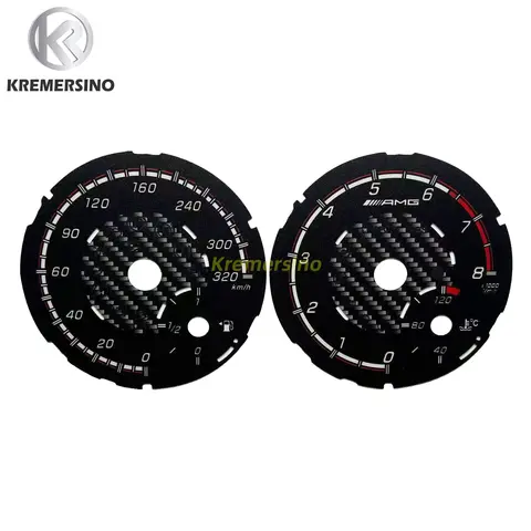 메르세데스 벤츠 AMG A 45 대시 보드 레이어 스티커 용 대시 보드 스티커 계기판 트림 스티커