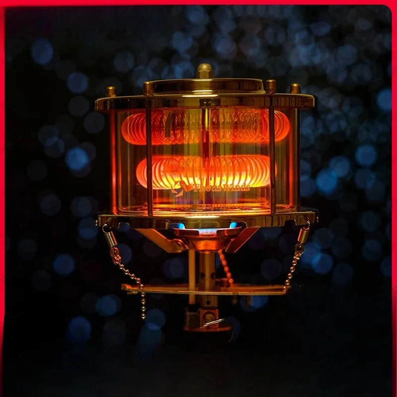 Runder, winddichter Rin-Feuerradbrenner für den Außenbereich, Heizofen, tragbarer Wärmeheizer