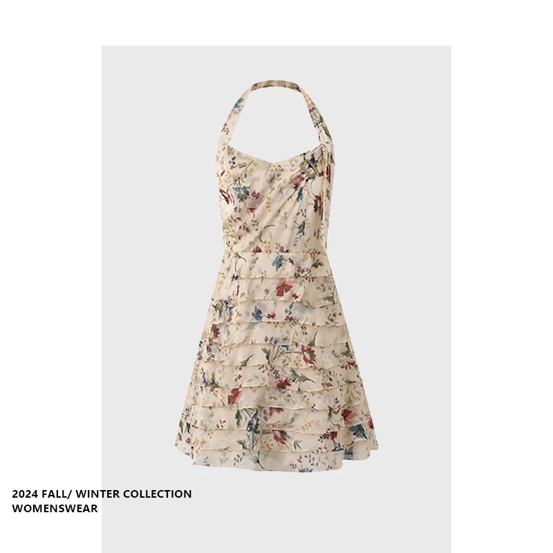 

Романтическое платье-накидка с принтом Vaion, летнее повседневное платье Dr. Forever 2 в стиле ретро, свободного кроя, для работы и отдыха