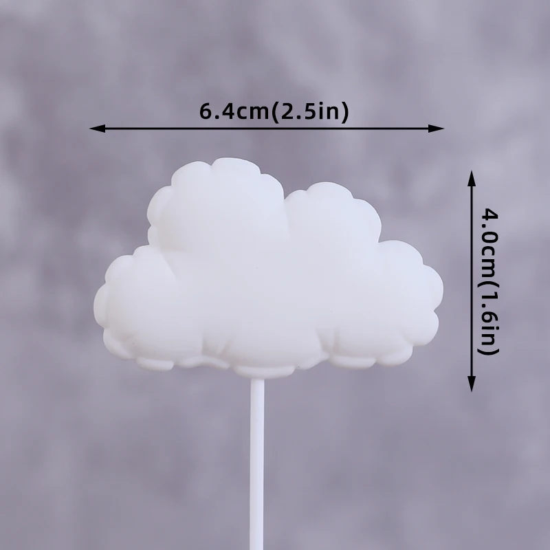 Back-Kuchenaufsatz, Wolke, Zahl 1, Mond, Macaron-Figuren, Topper, Plug-Ins für Geschlecht offenbaren und Babyparty-Partyzubehör – Detail 6