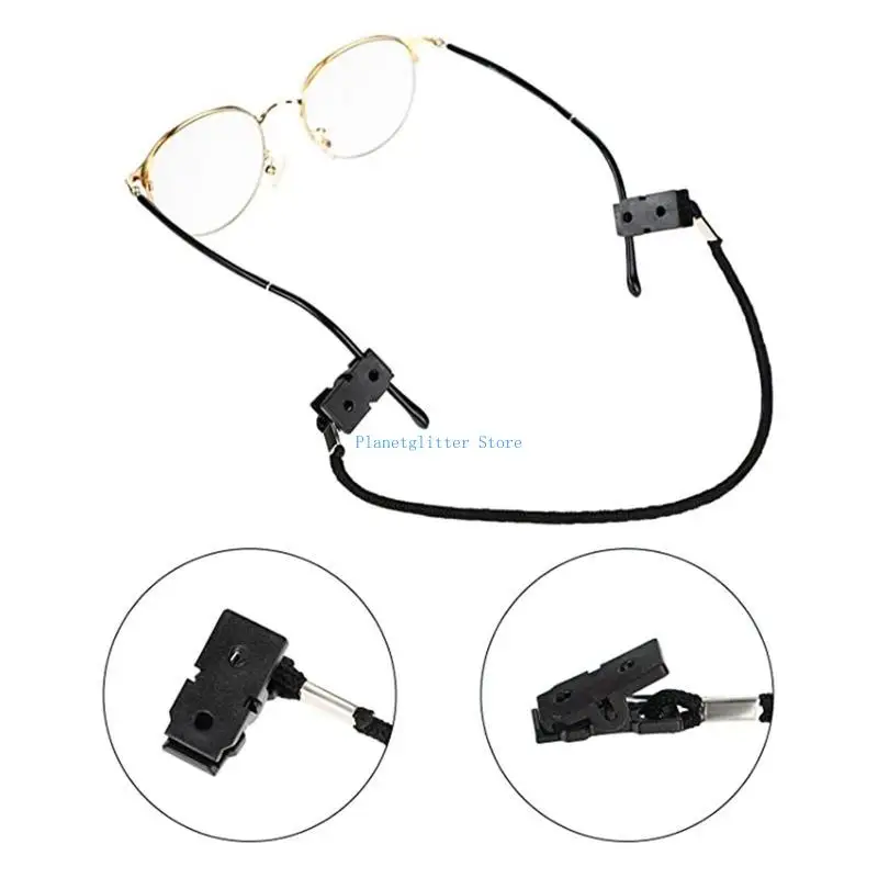 

652B 6pcs Simple Sports Hat Shirt Clips Cap Retainer Cord Rope for Boating Climbing
