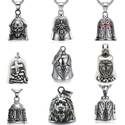 Stile Punk ali d'angelo ciondolo campana d'amore moto moto equitazione amuleto ciondolo accessori per feste Rock