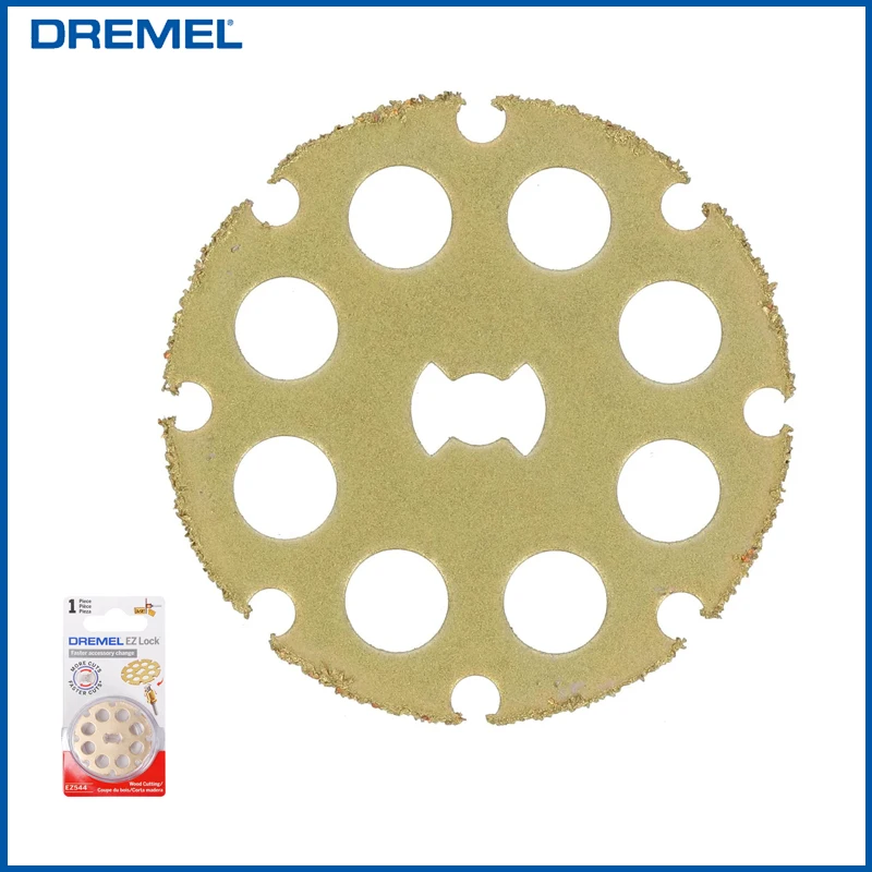 

Dremel EZ Lock EZ544 Wood Cutting Wheel Versatile Cutting Shaping Accessory For Woods Fiberglass Plastics And Laminates