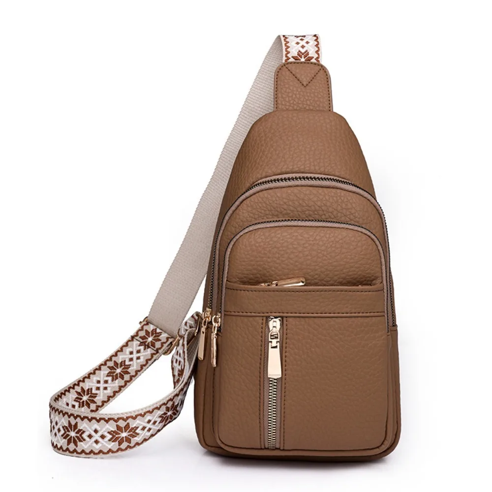 

Casual Leather Shoulder Bag Multiple Color Large Capacity Crossbody Bag Women's Backpack Women