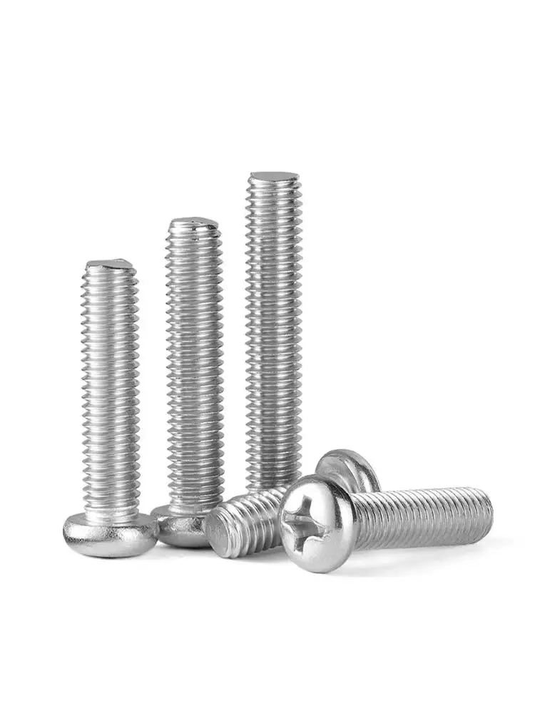 

304 Stainless Steel Phillips Braguero Flat Head Large Round Cross Bolt M5 M6 M8 M10
