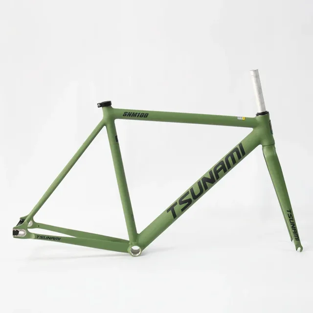 Tsunami snm100 conjunto de quadros de alumínio 700c, quadro de