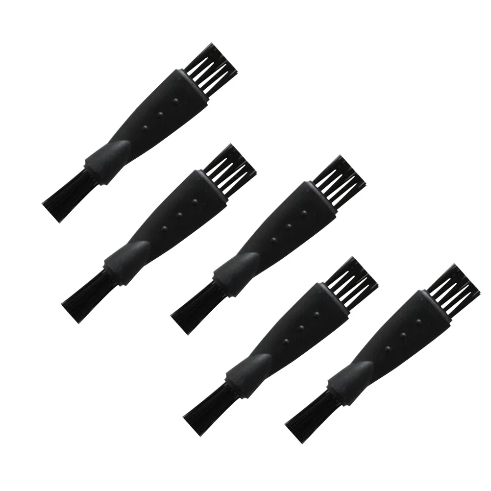 30 pçs barbeador elétrico prático escova de limpeza de barbear elétrico para uso diário (preto) escova de limpeza de barbeador