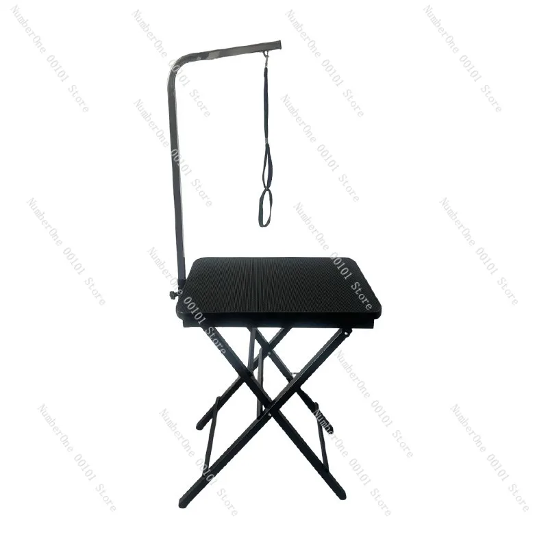 Stainless Steel Portable Foldable Pet Grooming Table for Small Cats Dogs Home Use Hair Drying Trimming Bathing Station