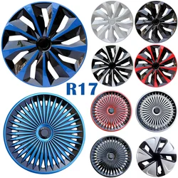 R17 Blade Style Hub Cover for Iron Rim Wheel 4pcs/set Car Steel Wheel Hub Cover Replacement Hubcap Universal Car Tire Accessory