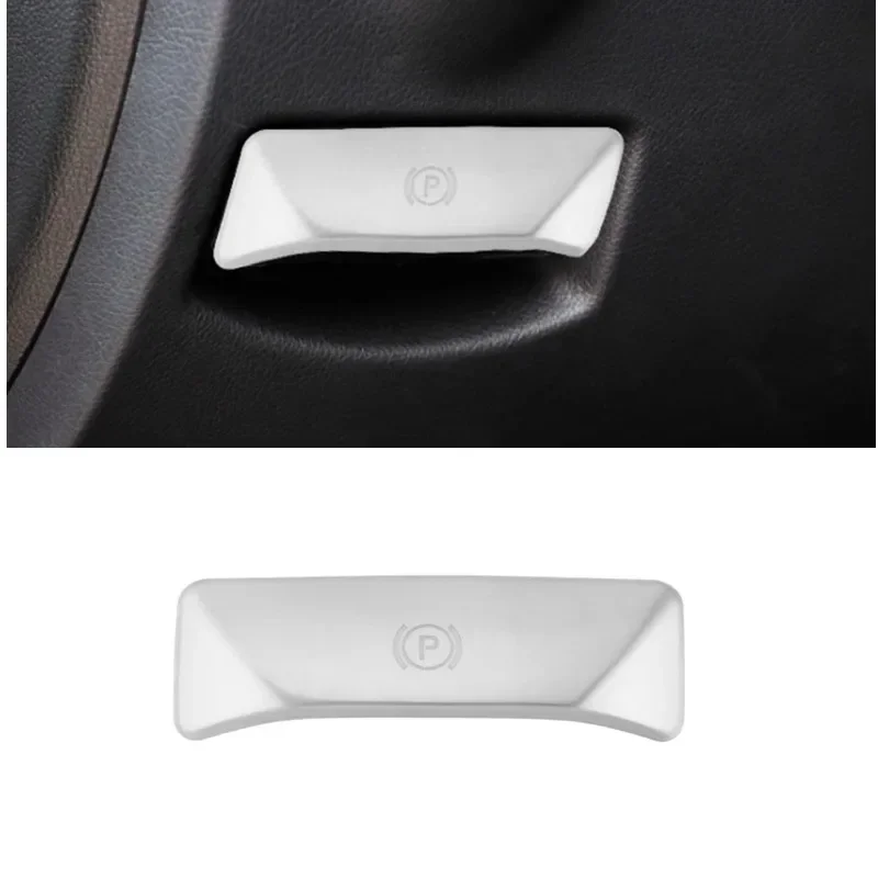 

Car P Button Foot Brake Release Switch Decoration Stickers For Mercedes Benz E class W212 C Class W204 GLK Auto Accessories