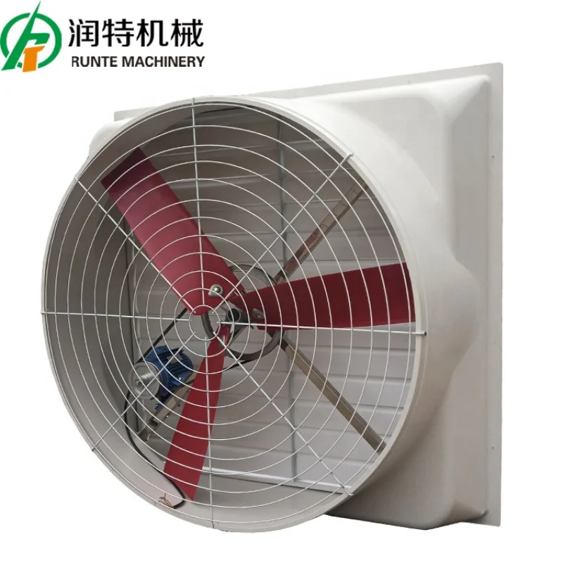 

QiluRunte New Product 1460 Model 50 Inch Wall Exhaust Poultry Equipment Pig Frp Fans Shutter Fan