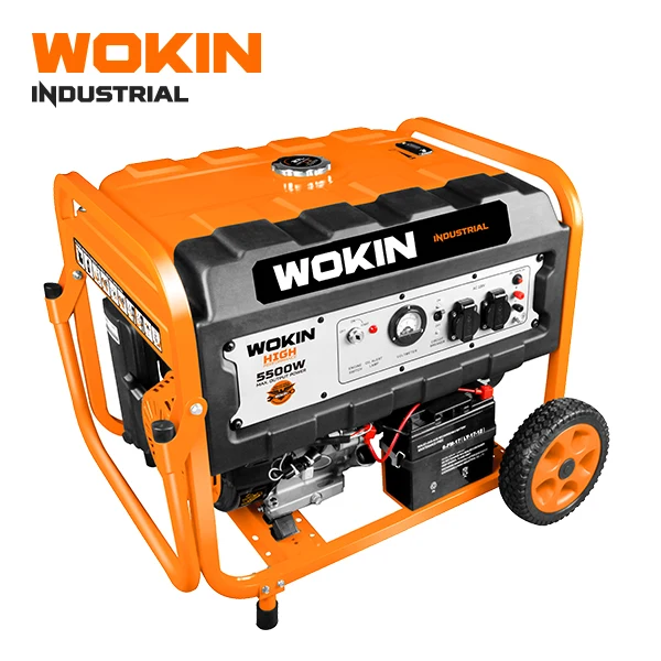 WOKIN 791255 Industrial 5kw 230v 50hz Small Engine Gasoline Generator