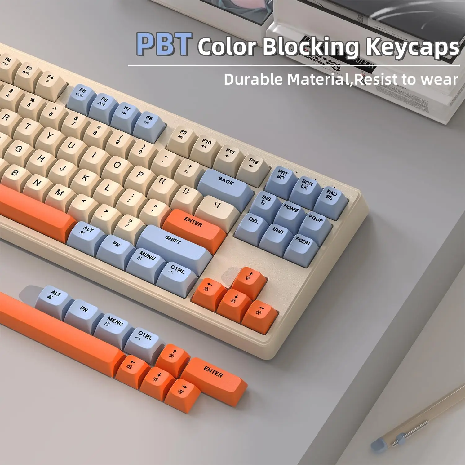 MAMBASNAKE x ZIYOULANG M87 Gaming Keyboard z podwójnym trybem Bluetooth 5.0/2.4Ghz TKL Mechaniczna klawiatura w dotyku