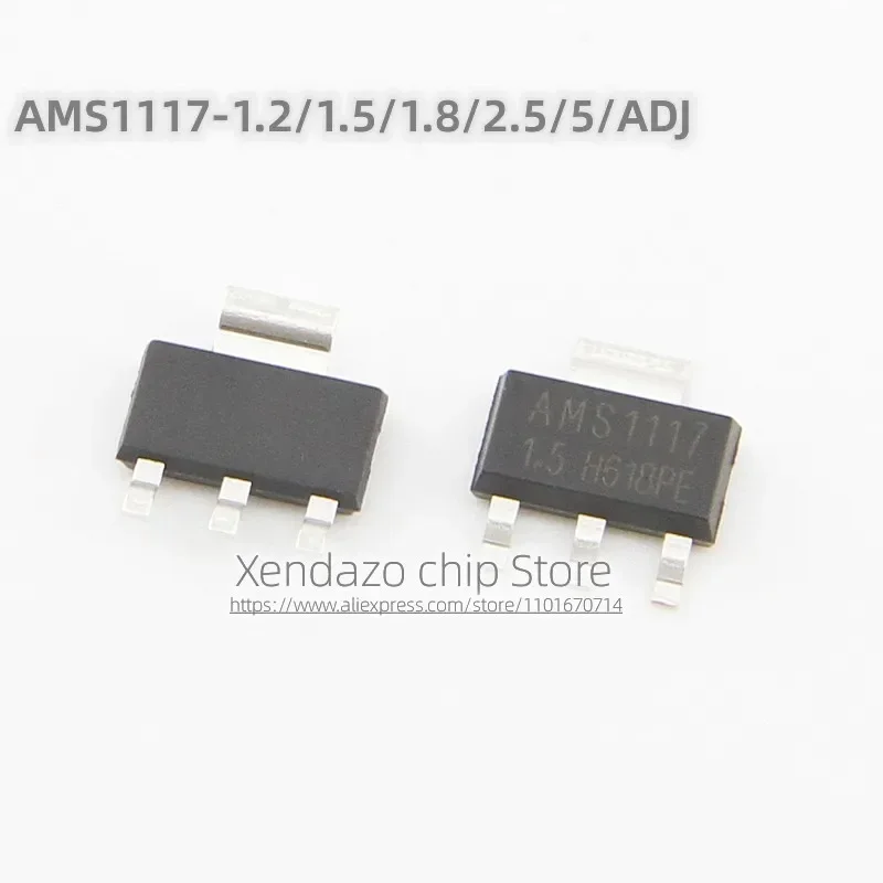 50Pcs/Lot AMS1117-3… - image