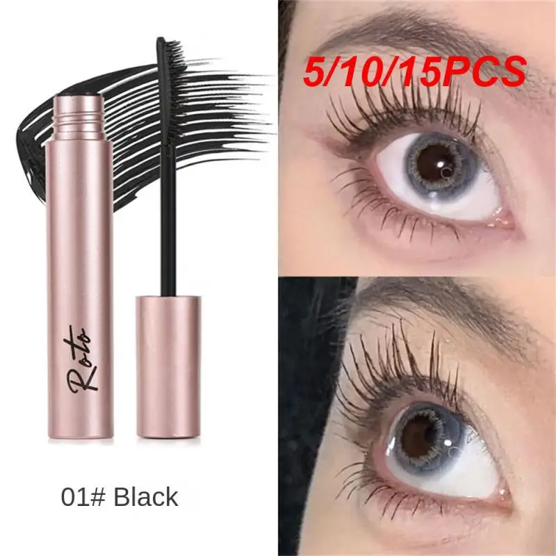 

5/10/15PCS Long Mascara Sweatproof Long Lasting Mascara Waterproof Mascara Curling Thick Mascara Eye Makeup Mascara Dense