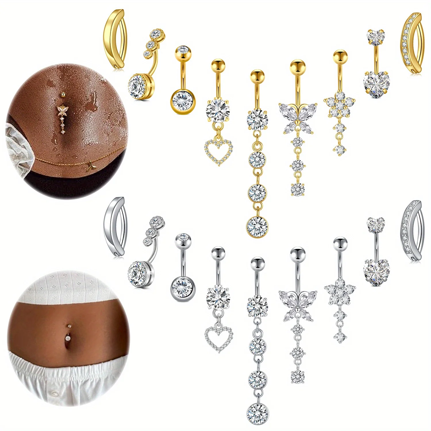 #34 Best Belly Button Rings to Buy In 2026