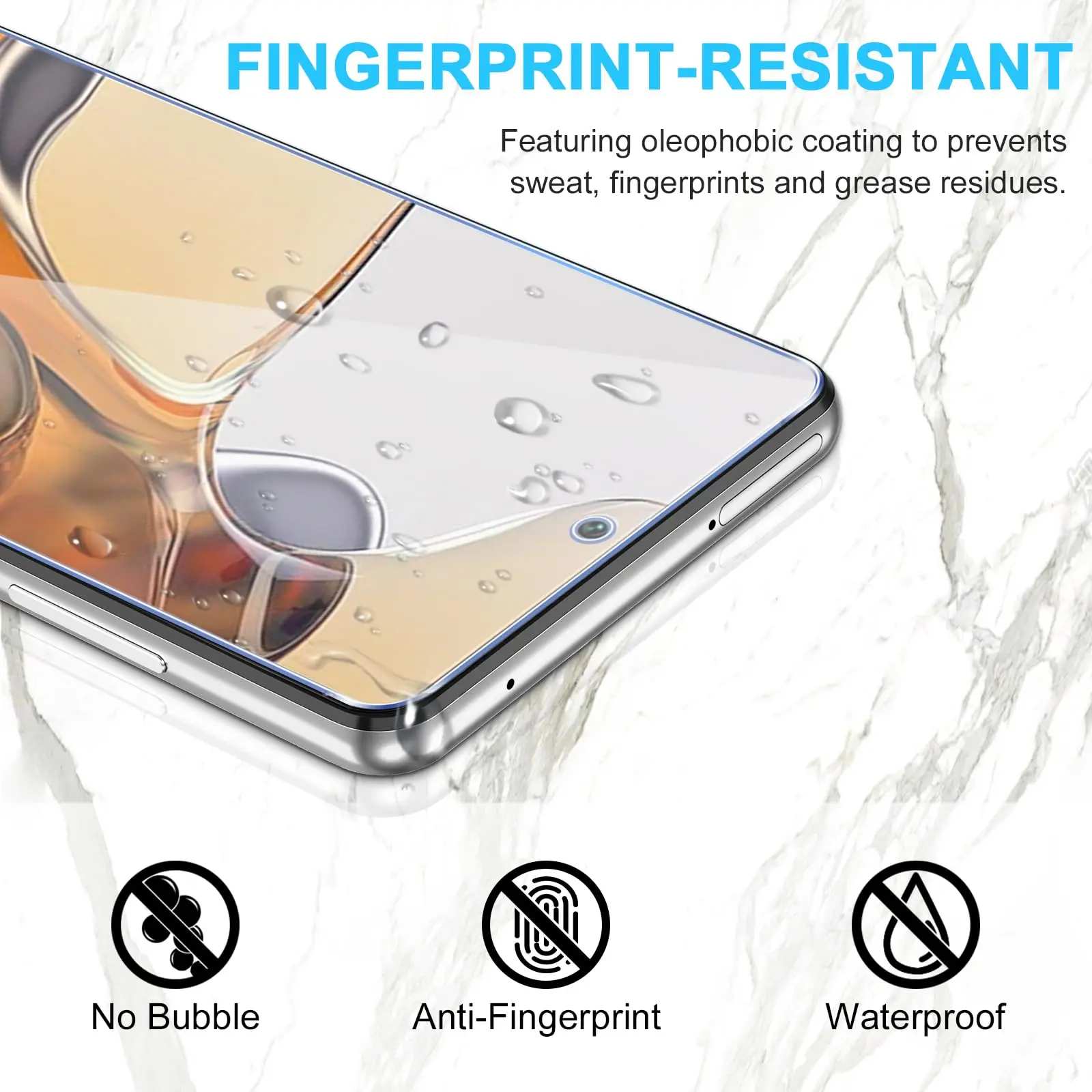 Screen Protector For Xiaomi 11T Pro Tempered Glass  9H HD High Aluminum Clear Transparent Case Friendly