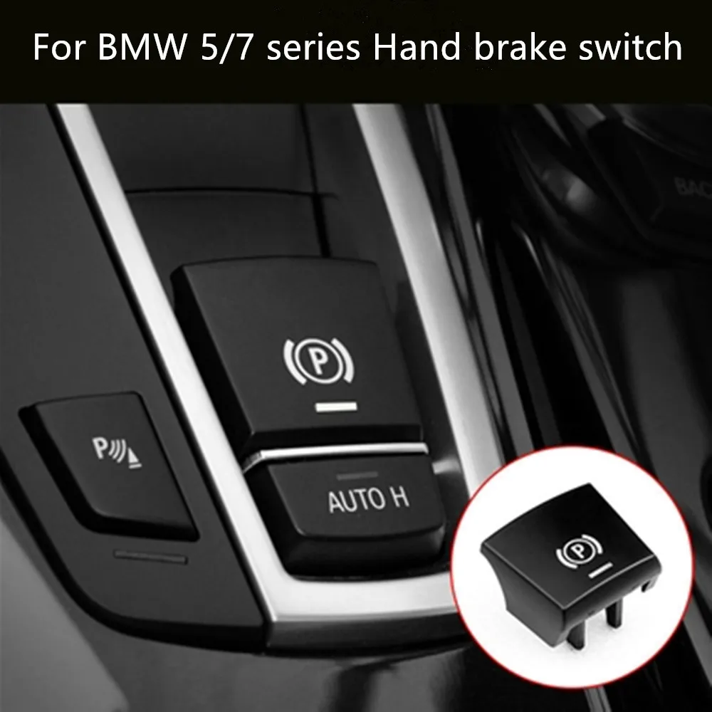 Auto Handbremse Feststellbremse P-Taste Schalterabdeckung für BMW 5 7 F01 F02 F07 F10 F11 F18 F30 520 523 730 2009–2017 61312822518