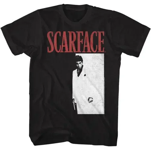 

Scarface Meng BW T-Shirt - Black