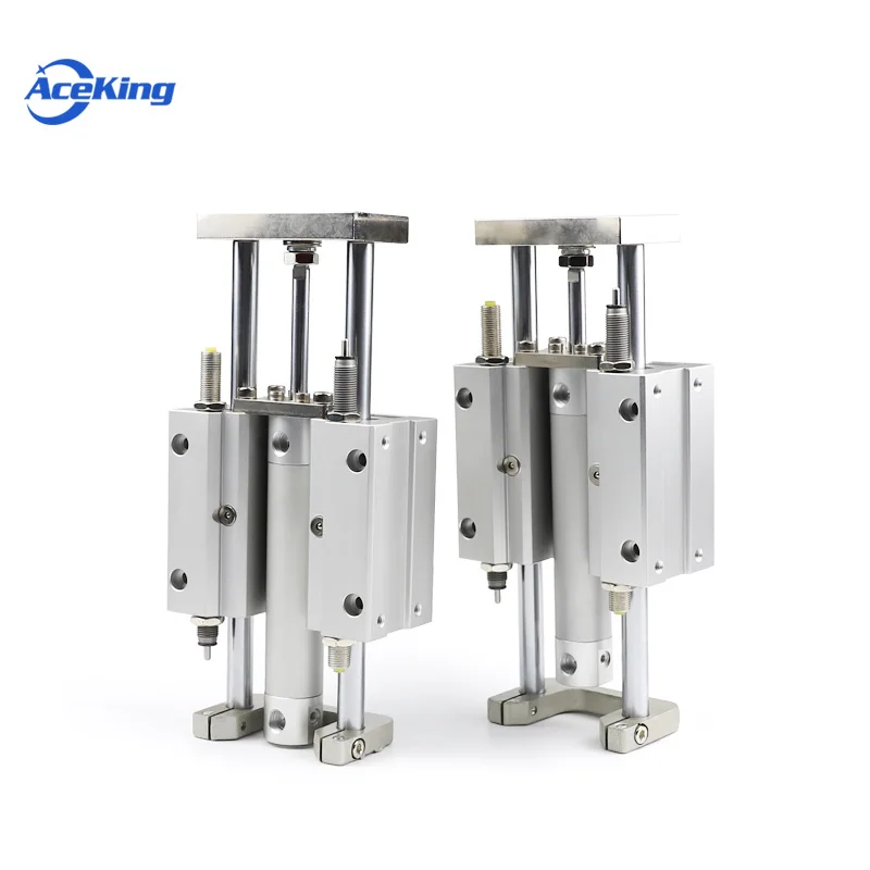 Three axis cylinder with double guide rods MGGMB/MGGLB20/25/32/40/50-75-100-150-200-300