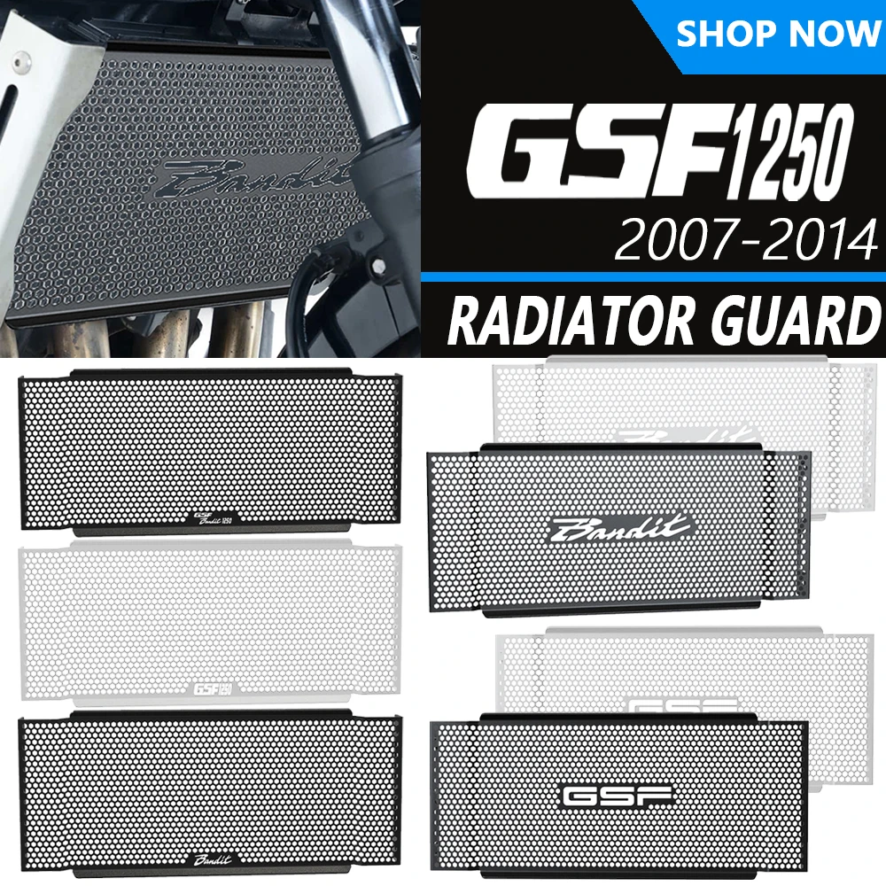 GSF1250 GSF 1250 Bandit Motorcycle Accessories For Suzuki GSX650F GSX 650F 650 F 2007~2016 Radiator Grille Guard Cover Protector