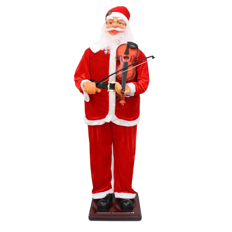 Retail Red Dancing - Fall Decorations 0Cm Big Standing Santa Claus