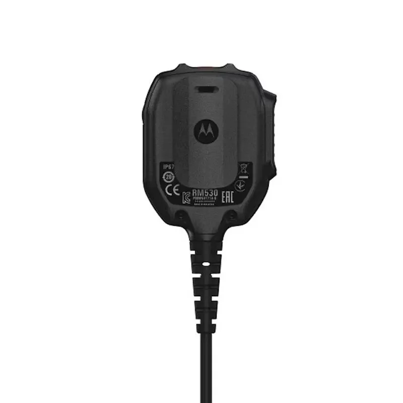 RM530 PMMN4171 PMMN4171A Remote Speaker Microphone with 3.5mm Audio Jack for Walkie-talkie R5