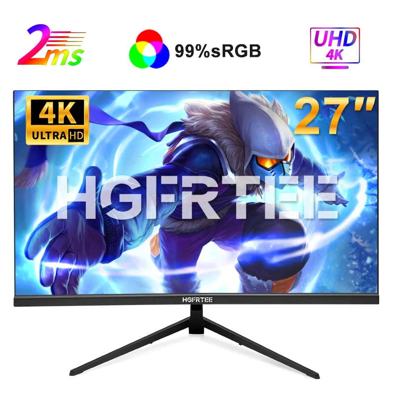 HGFRTEE 4K 27-Inch Monitor Review: Is It Really the Right Choice for Professional Work and Casual Gaming?