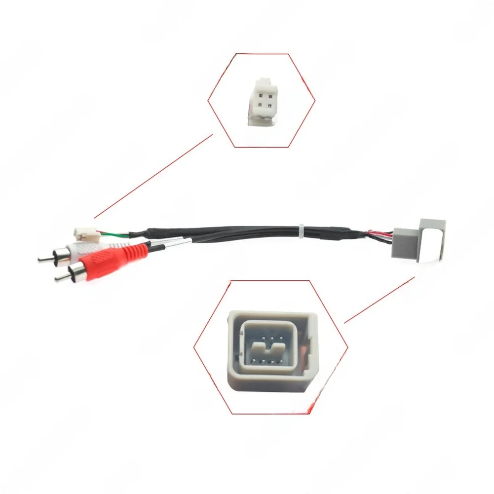 Car AUX Cables For Lada For Vesta 2006-2016 USB Adapter Harness Play Wiring Car Accessories