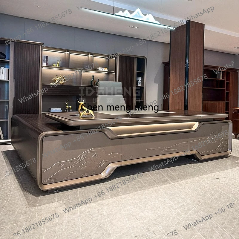 Executive Modern Office Desks Corner Shelf L Shaped Corner Computer Desks Bureaux Work Mesas De Escritorio Home Office