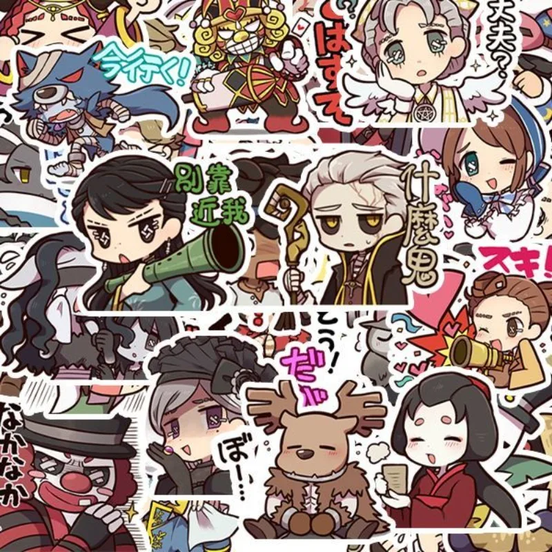 

Identity Ⅴ Anime Stickers Grace Stationery Goo Anne Lester Student Message Falke Collection Friend Gift Waterproof Diy Phone Cos
