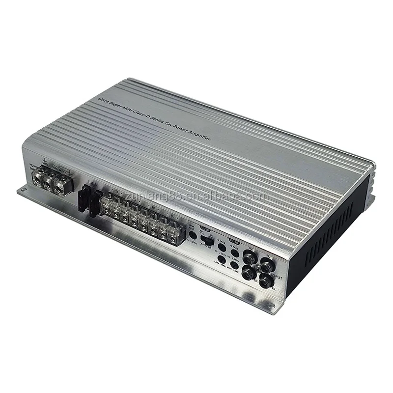 Big Power 4 Channel Amp Full Range 12v Car Sound Subwoofer Amplifier Car Audio Amp
