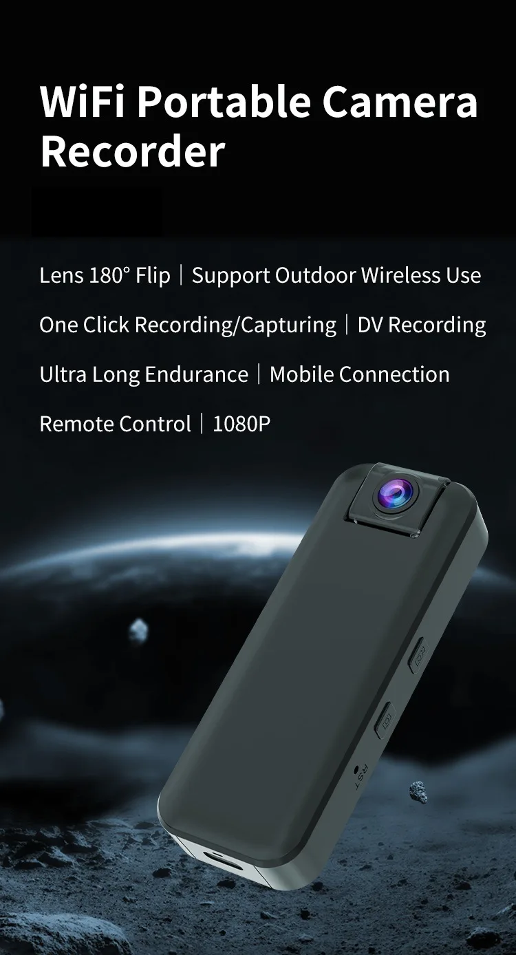 2MP 1080P O-Kam APP Law Enforcement  Wifi IP Camera AI Humanoid Detection Home Security CCTV Baby Monitor