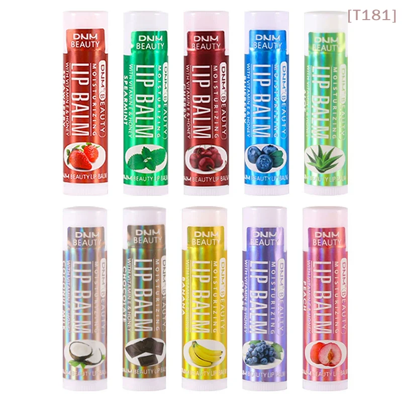 

[TE] 1Pc Fresh Fruit Lip Balm Moisturizing Clear Transparent Long Lasting Hydrating Lipstick Lip Oil Cosmetic Lip Gloss Base Gel