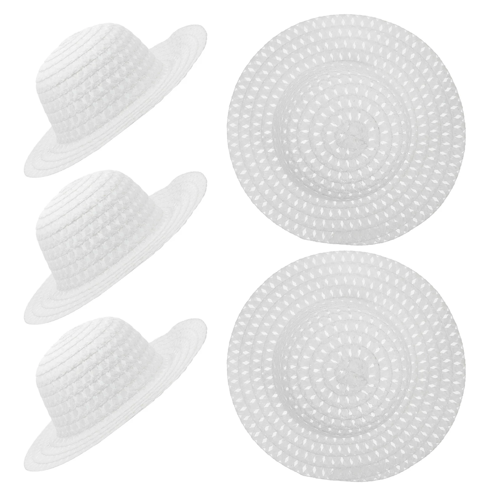

5 Pcs Children's Painting Kids Hats Toddler Sun DIY Outdoor Funny for Crafts Toddlers
