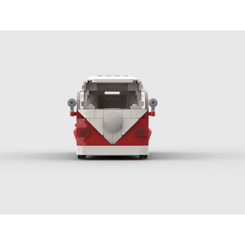 

MOC-166063 City Classic T1 Van Модель строительного блока, 282 шт., игрушка из строительного блока на день рождения и Рождество для мальчиков и детей