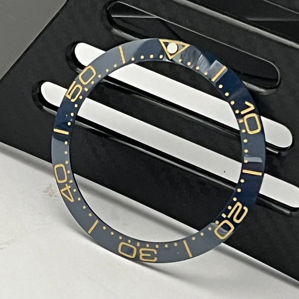 جديد 38 مللي متر * 30.4 مللي متر إدراج سيراميك عالي الجودة مناسب لملحقات ساعة الحركة الأوتوماتيكية 40 مللي متر NH35 NH34