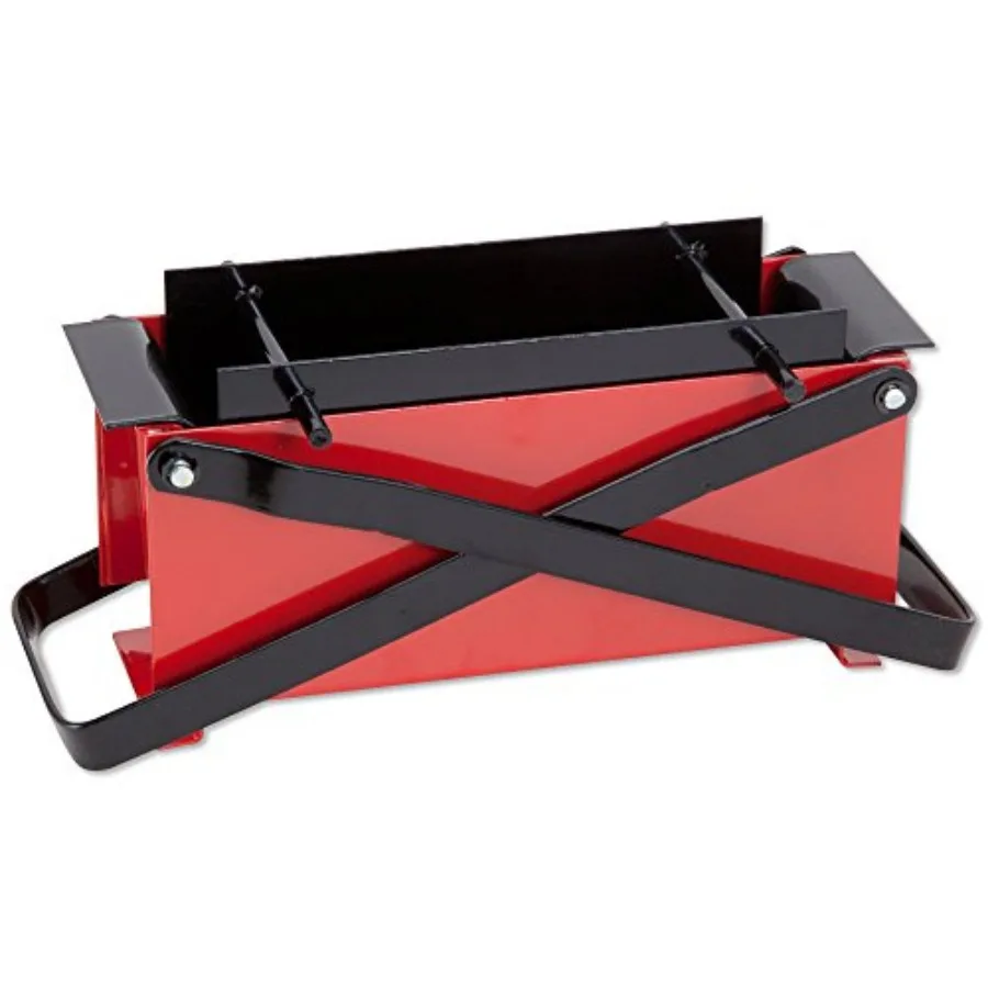 

Newspaper Briquette Maker Paper Fireplace Log Maker Heavy Duty Steel Press Makes Solid Fuel Bricks for Campfire Cookouts Firepl