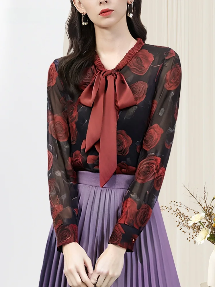 ele-rose-imprime-mousseline-de-soie-irt-femmes-noeud-minceur-haut-a-la-mode-automne-porter-design-sens-longue-sve-fibre-de-polyester