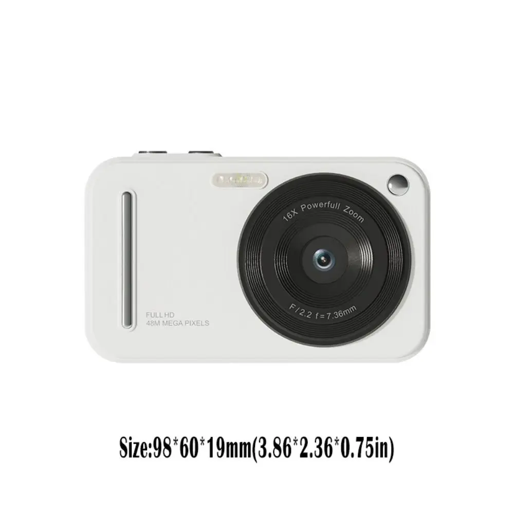New 48MP Resolution Digital Camera FHD 1080P Anti-Shake CCD Portable Design Compact Size 16X Zoom Anti-Shake Camera