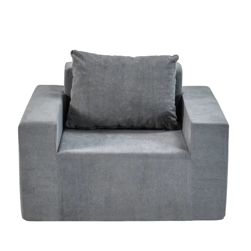 

Sofa in a Box Foam Sofa Couch with Pillow, Bean Bag Chairs for Adults Stuffed High-Density Foam