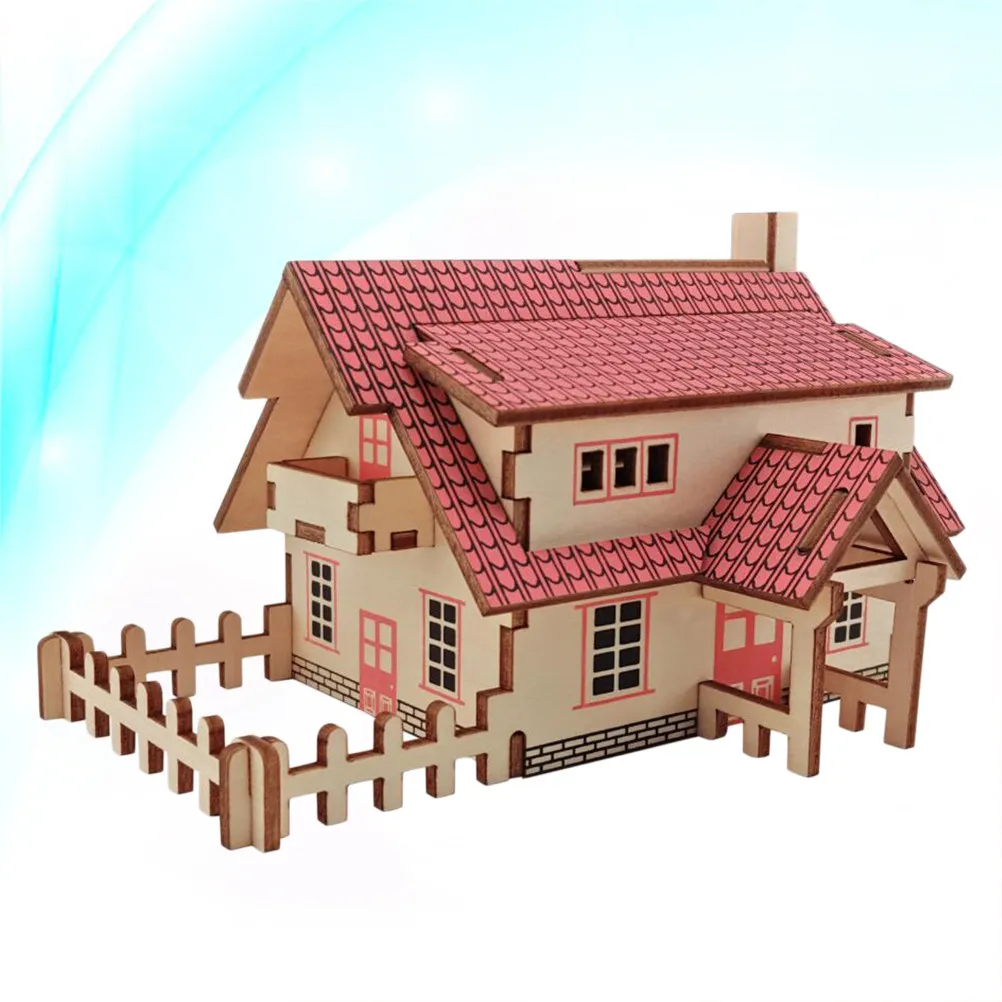 Rompecabezas de Madera 3D de 1 Pieza, Juego de Mesa Creativo y Educativo para Niños y Adultos, Decoración para el Hogar, la Oficina y la Habitación, Mejora la Creatividad