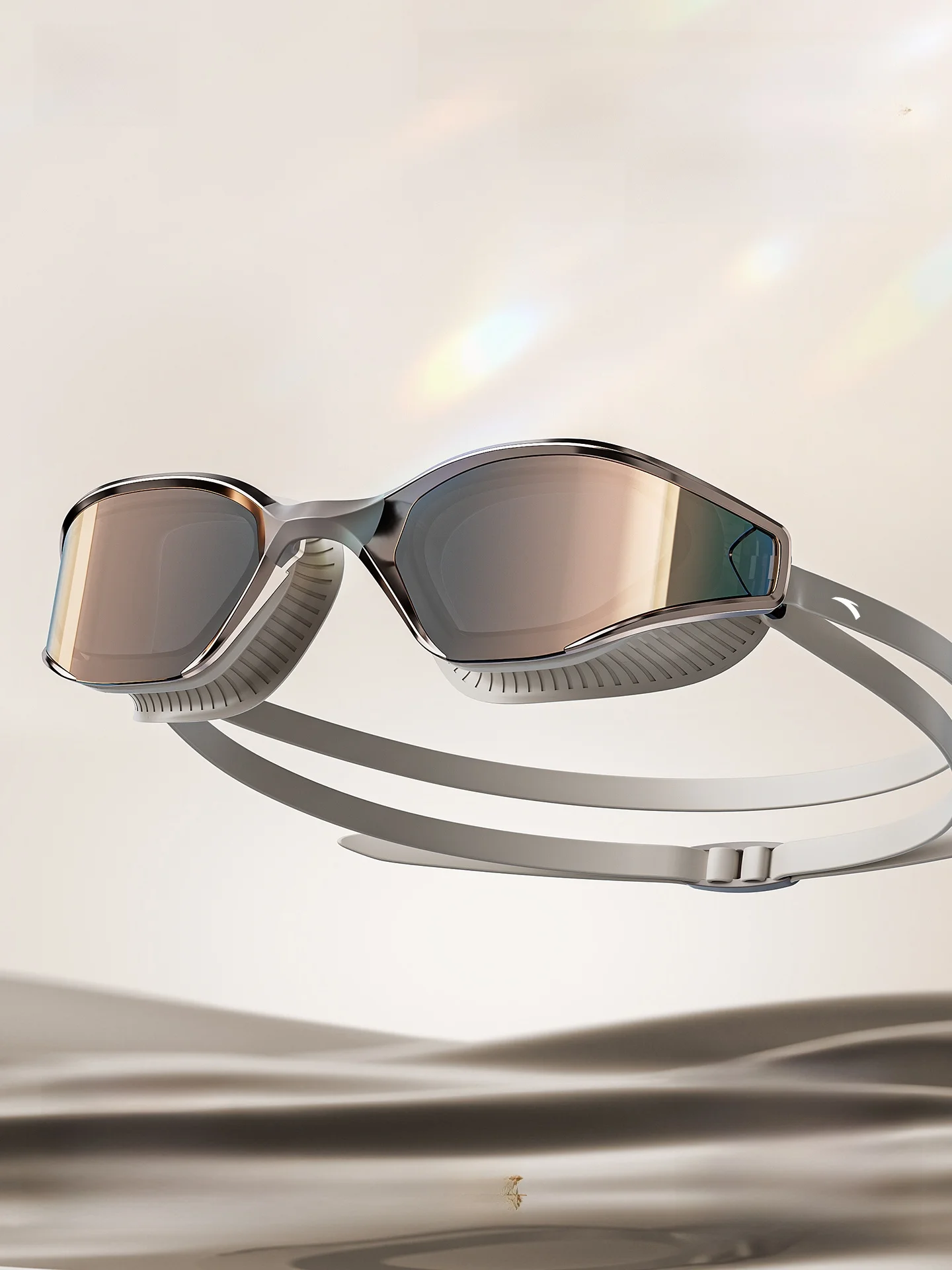 eye-swimming-goggles-women's-high-definition-waterproof-men's-coated-myopia-goggles-special-swim-cap-set