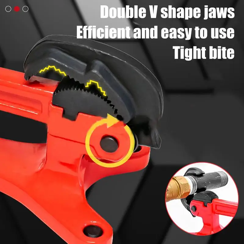 

Manuel Pipe Clamps Pipeline Support Solid Base Spring Loaded JawsMultifunctional Tool Gear Portable Aluminum Tube Vice